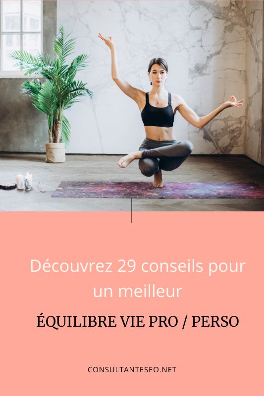 Gain de temps pour meilleur equilibre