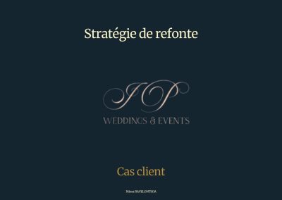 L’Instant Présent Weddings & Events (refonte de site internet)